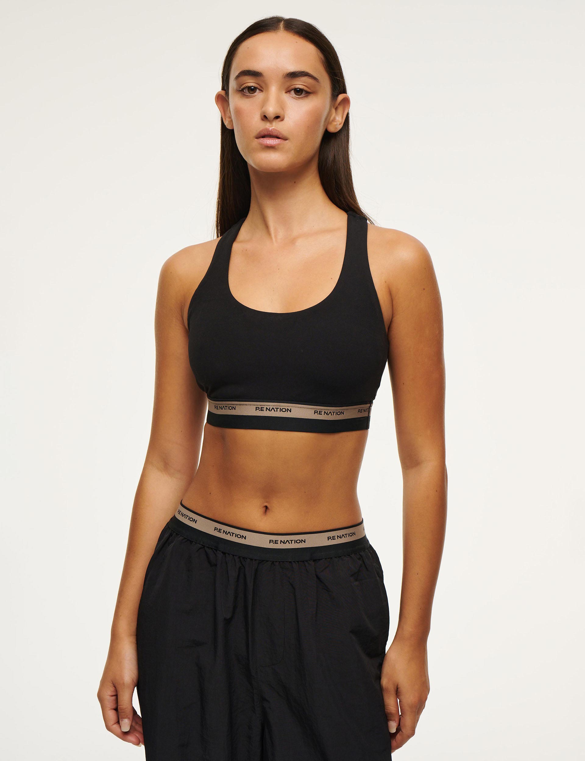 Avant Sports Bra for Women - High Impact Workout, Running & Gym - Breathable & Supportive Black Activewear - Perfect for Yoga, HIIT & Fitness Training