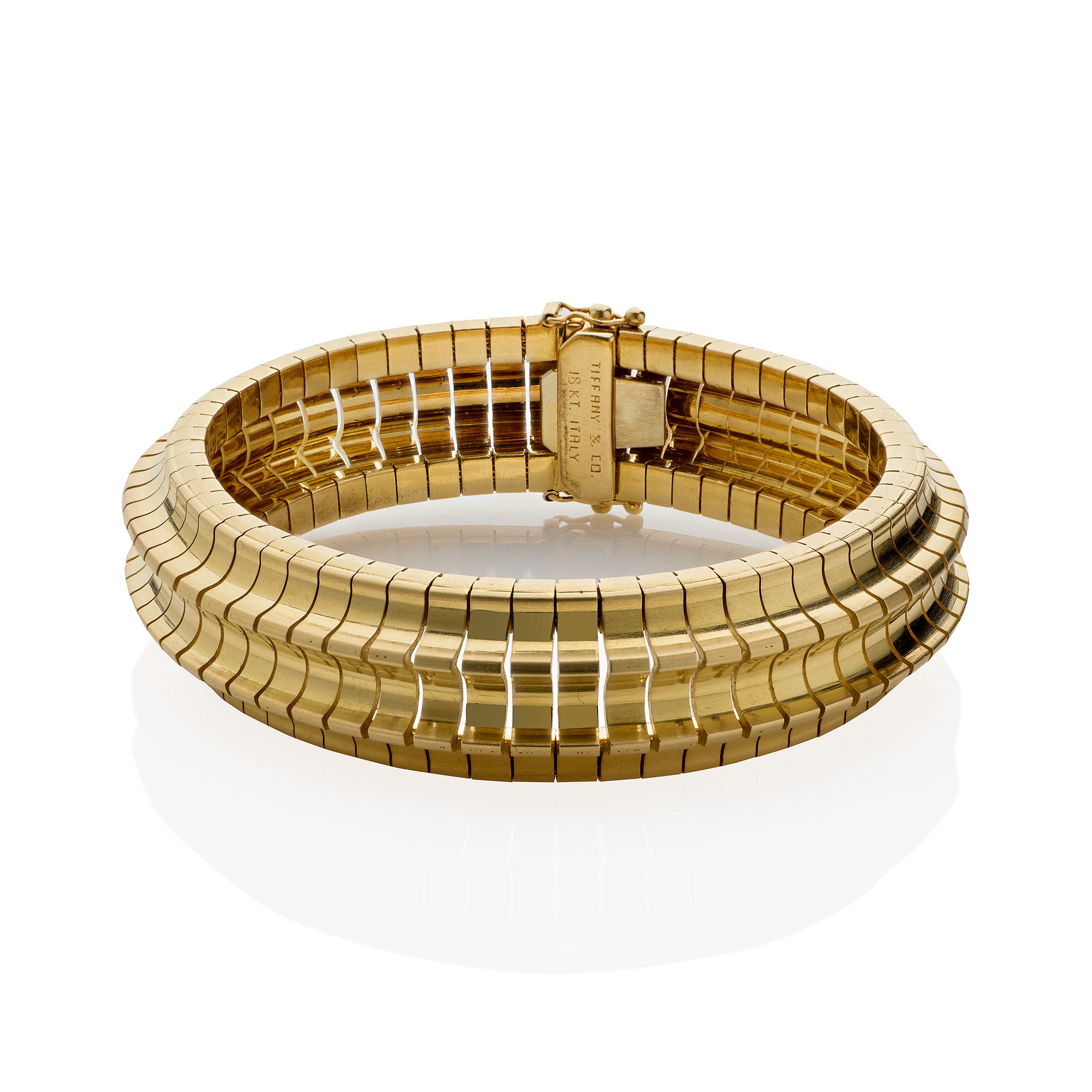 Tiffany & Co. Italy 18K Gold Bracelet for Women - Luxury Italian Gold Jewelry Gift for Anniversary, Birthday & Special Occasions