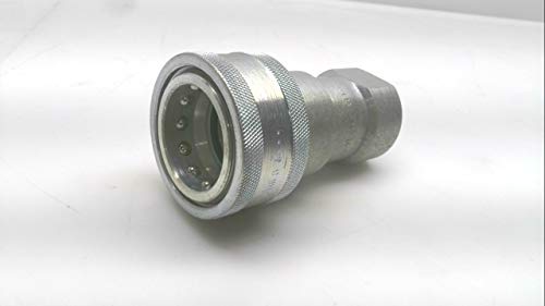 1-5/16-12 Steel Coupler Body - 1 Inch Heavy Duty Construction Equipment Coupler for Tractors, Excavators & Farm Machinery