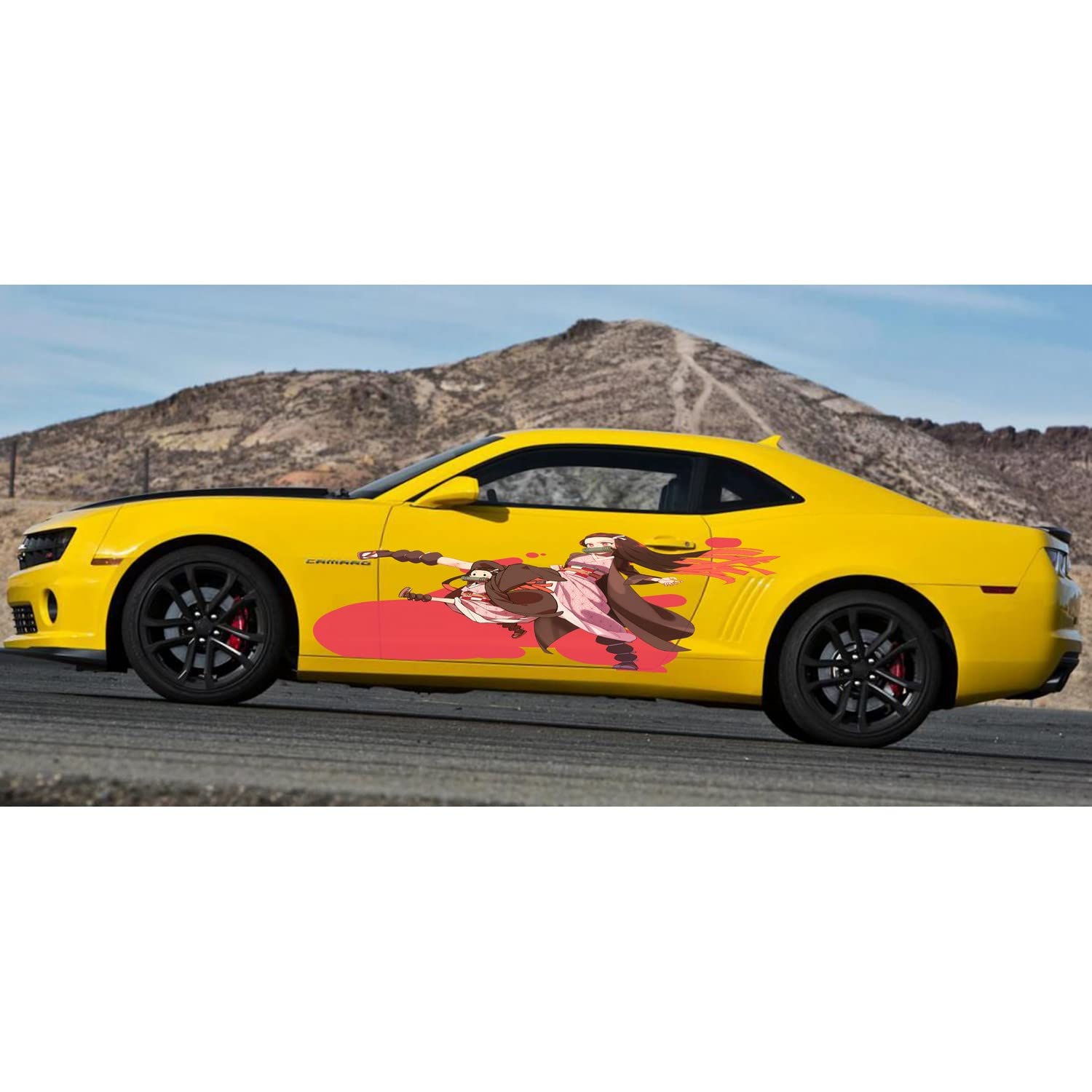 Anime Girls Vinyl Car Wrap - 20x60 Inches - Sexy Anime Decal for Car Side Graphics - Waterproof & Durable Sticker for Vehicles, Trucks, Laptops - Perfect for Anime Fans & Car Enthusiasts