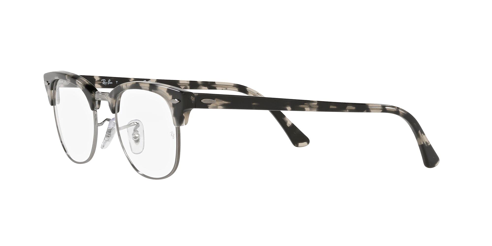 Ray-Ban Rx5154 Clubmaster Square Prescription Eyeglasses Frames - Classic Retro Style for Men & Women - Perfect for Reading, Office Work, and Fashion Accessories