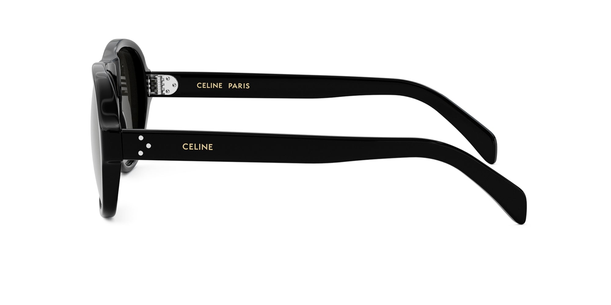 CELINE Bold 3 Dots CL40298I Sunglasses - Classic Aviator Style with 3 Signature Dots for Women & Men | Perfect for Driving, Beach & Outdoor Fashion