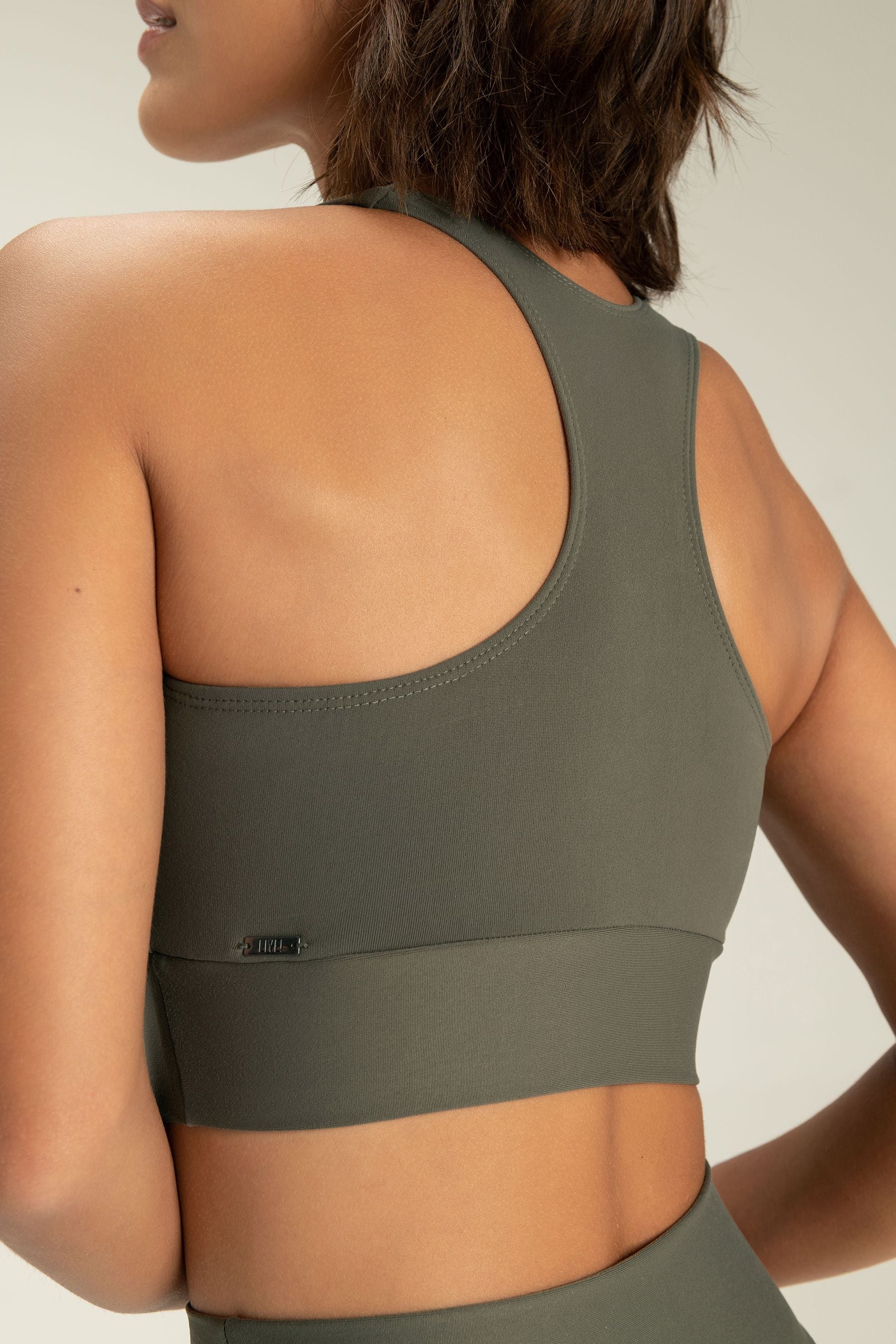 High-Performance Racer Active Sports Bra for Women - Breathable Workout Top for Running, Yoga & Gym - Comfortable Support for High-Impact Exercise