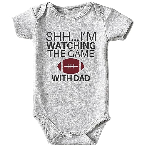I'm Watching Game With Dad Gray