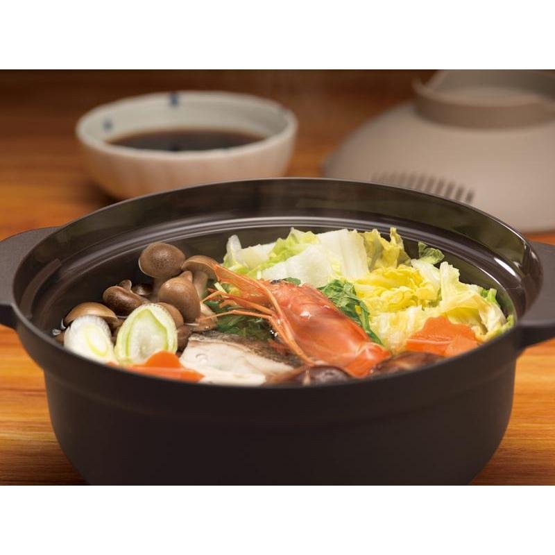 1.5L Single Serving Microwave Safe Nabemono Hot Pot - Perfect for Quick Meals, Dorm Cooking & Small Space Living