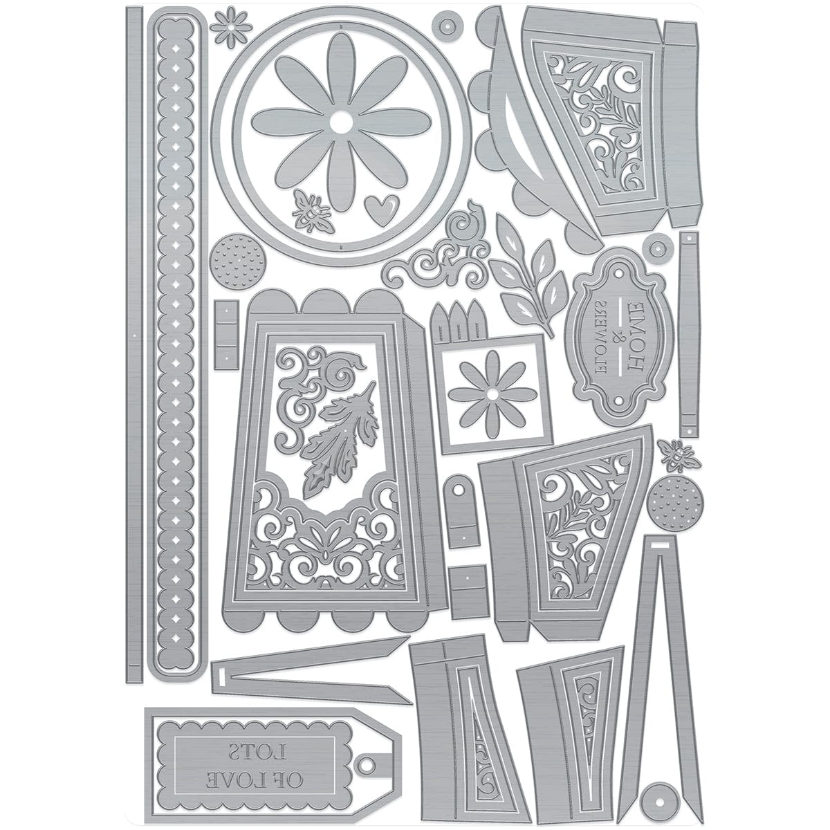Joyful Jug Die Set SHOW51 - Premium Metal Crafting Dies for Scrapbooking, Card Making & DIY Projects - Perfect for Home Decor, Gift Wrapping & Paper Crafts