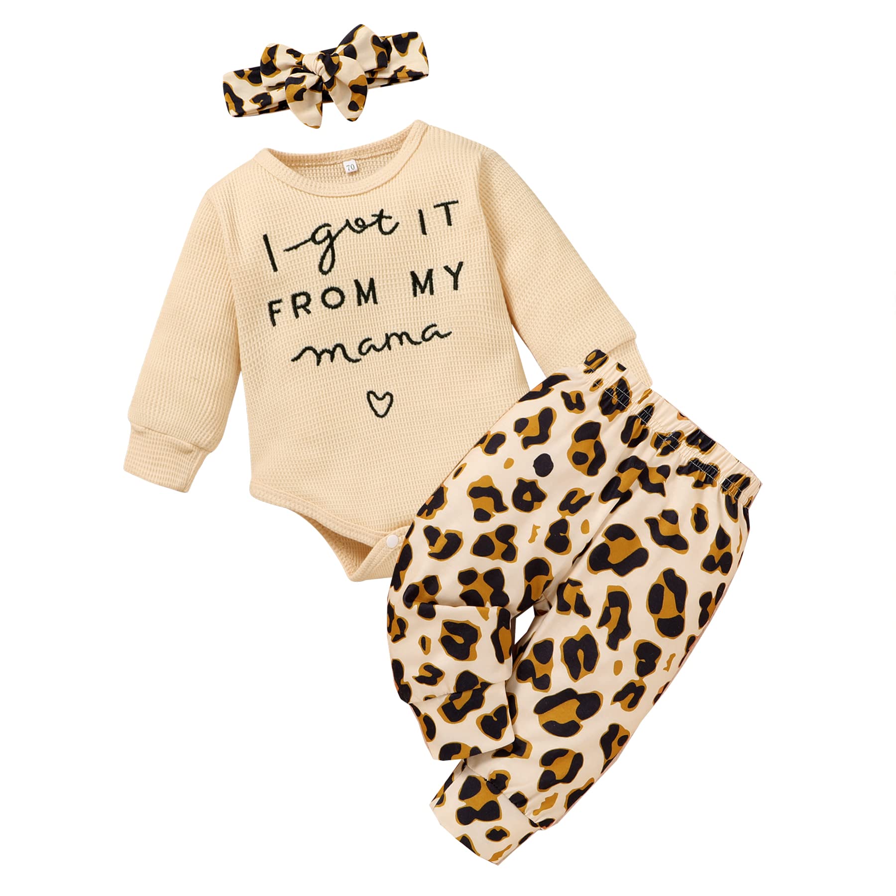 Newborn Baby Girl Clothes Set - Soft Cotton Ruffle Romper & Floral Pants with Headband | Fall Winter Outfit for Infant Girls | Perfect for Photoshoots, Parties & Daily Wear