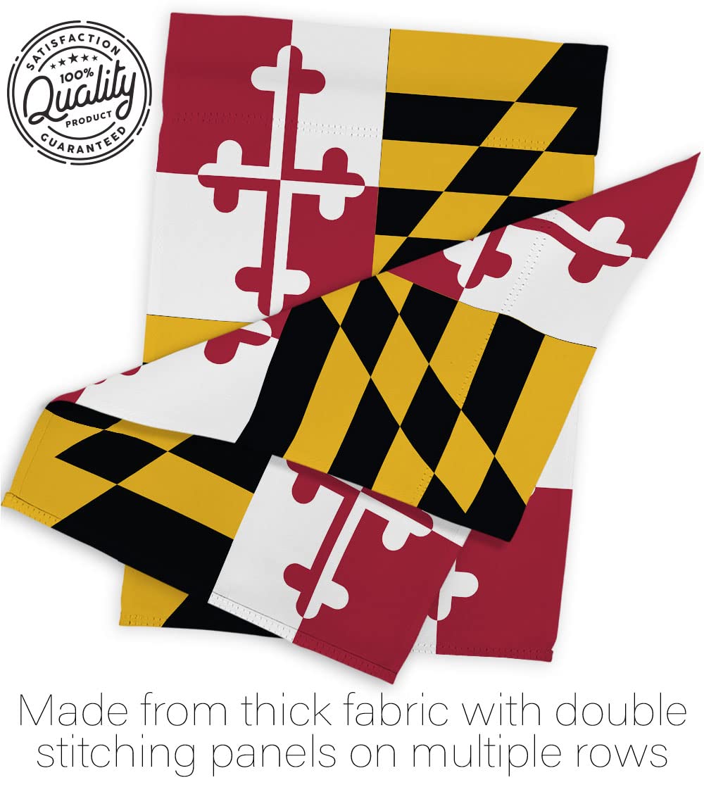 Maryland Americana House Flag Set 28
