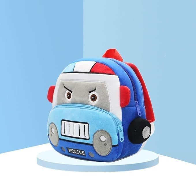 Cute Plush Cartoon Mini Backpack for Toddlers Age 1-5 - Lightweight Preschool & Nursery School Bag for Boys & Girls - Perfect for Daycare, Travel, Picnic & Outdoor Activities