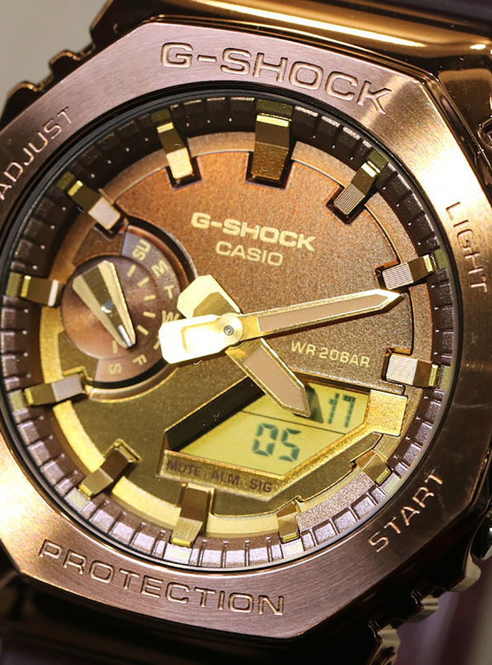 CASIO G-Shock GM-2100CL-5AJF Analog-Digital Watch - JDM Limited Edition - Rugged & Stylish for Outdoor Adventures, Workouts & Everyday Wear