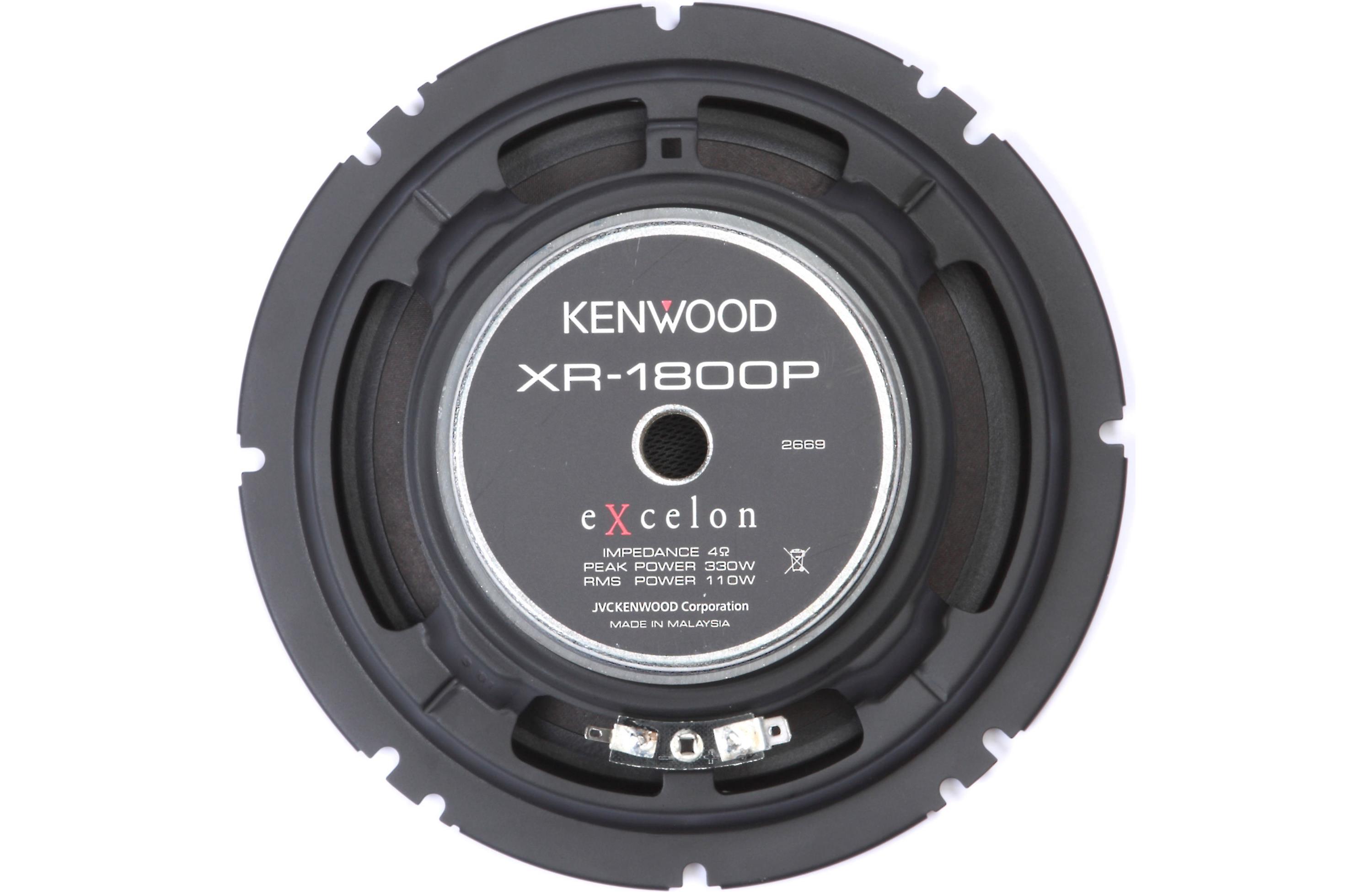 Kenwood Excelon XR 1800P XR Series 7 Custom Fit Component Speaker Pair - High Performance Car Audio System for Clear Sound in Vehicles, Trucks & SUVs