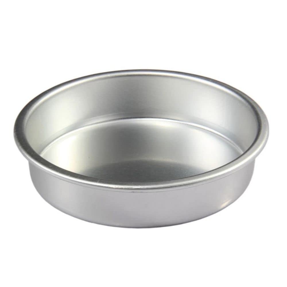 SEFEI 9-Inch Round Cake Pan, Nonstick & Leakproof Aluminum Baking Pan with Fixed Bottom - Perfect for Wedding, Birthday Party Cakes, Cupcakes & Desserts - Ideal for Home Baking, Professional Chefs & Baking Enthusiasts