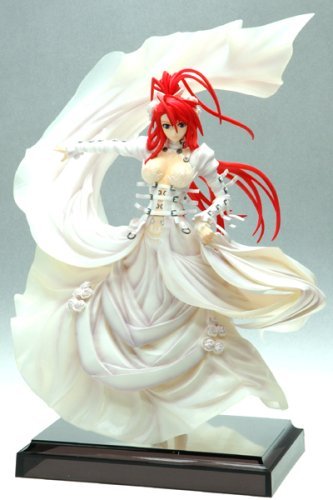 Chaos Gate Jingai Makyo Ignis White Dress 1/7 Scale PVC Figure - Anime Collectible for Display & Decoration in Home, Office, or Gaming Room