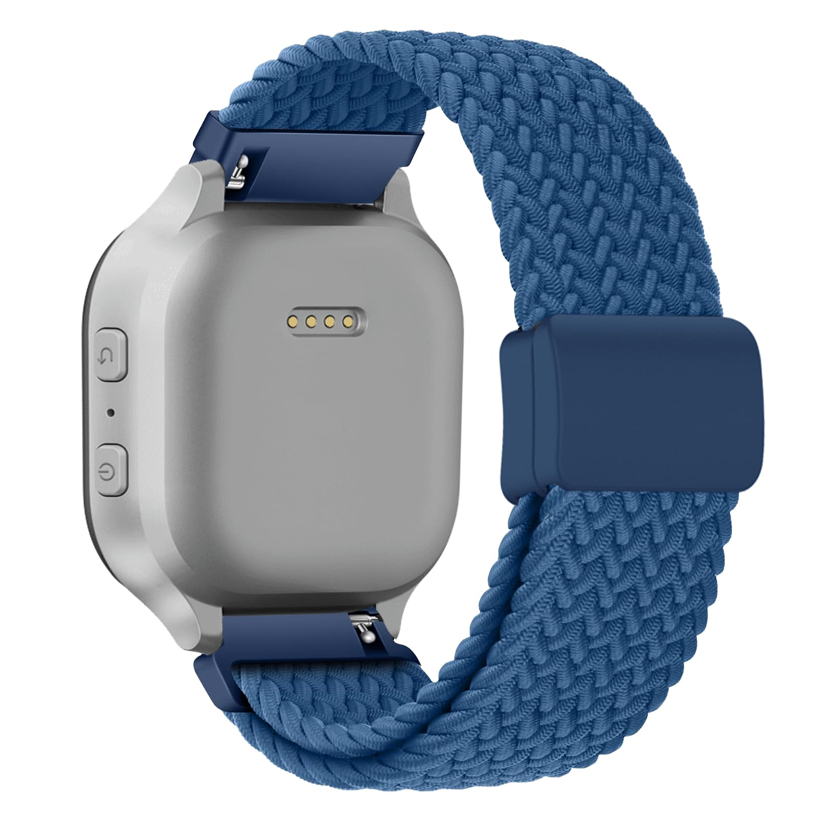 Braided Stretch Watch Band Compatible with Gabb Watch 3e/3/2/1 - Adjustable Solo Loop Replacement Strap for Kids & Teens - Perfect for School, Sports, and Everyday Wear