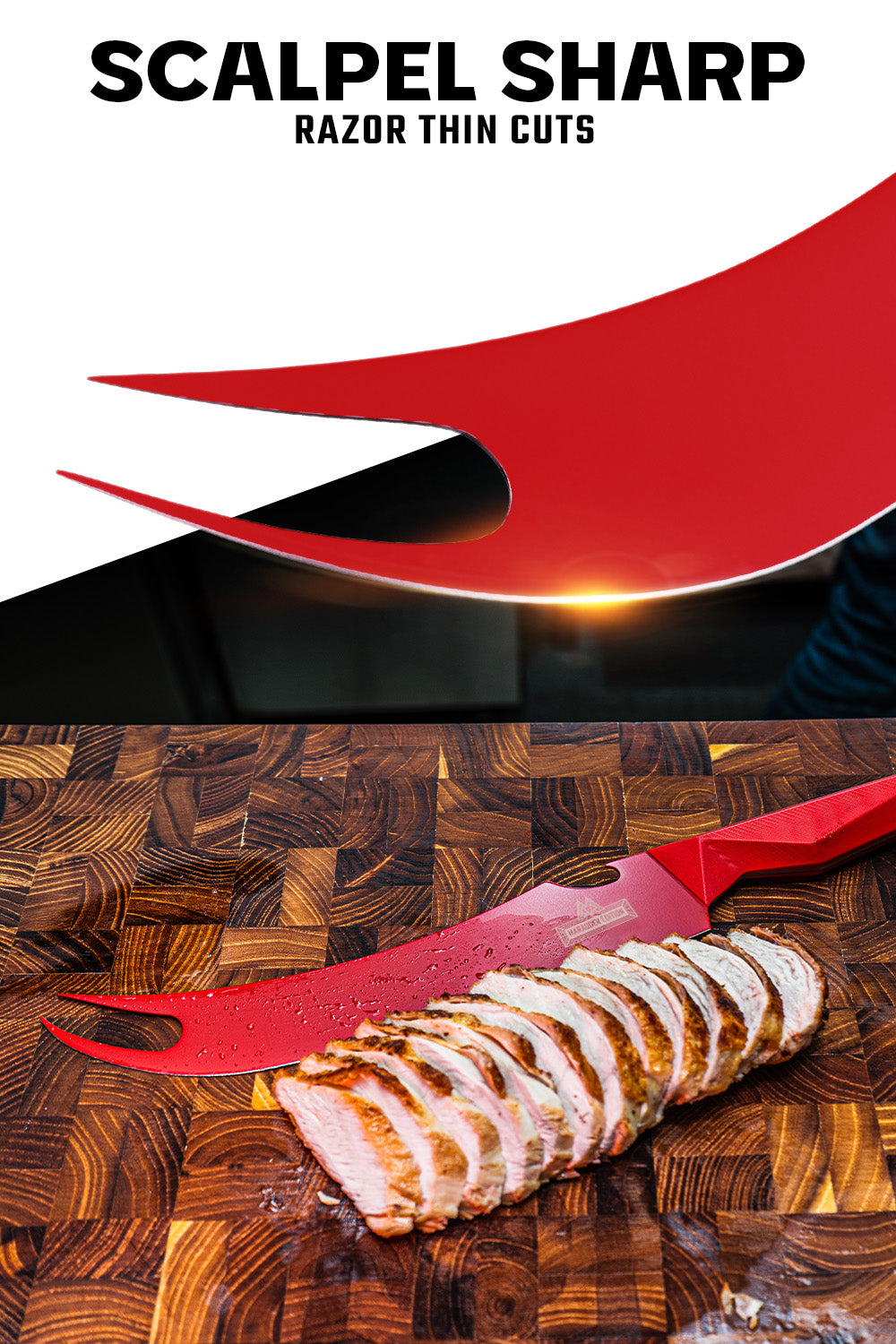 Premium BBQ Pitmaster & Meat Knife 9