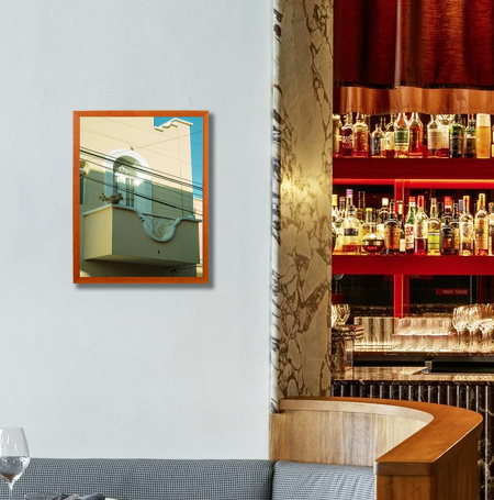 12x24 Wood Poster Frame - Premium Swing Frame for Wall Art Display - Perfect for Home Decor, Offices, and Gallery Exhibitions