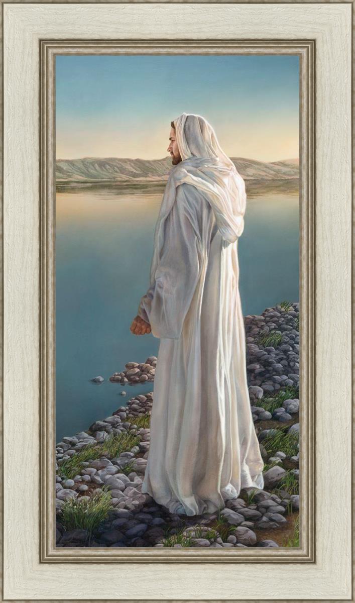 Come Follow Me by Liz Lemon Swindle - Inspirational Christian Art Print for Home, Office & Church Decor - Perfect for Gifts & Spiritual Uplift