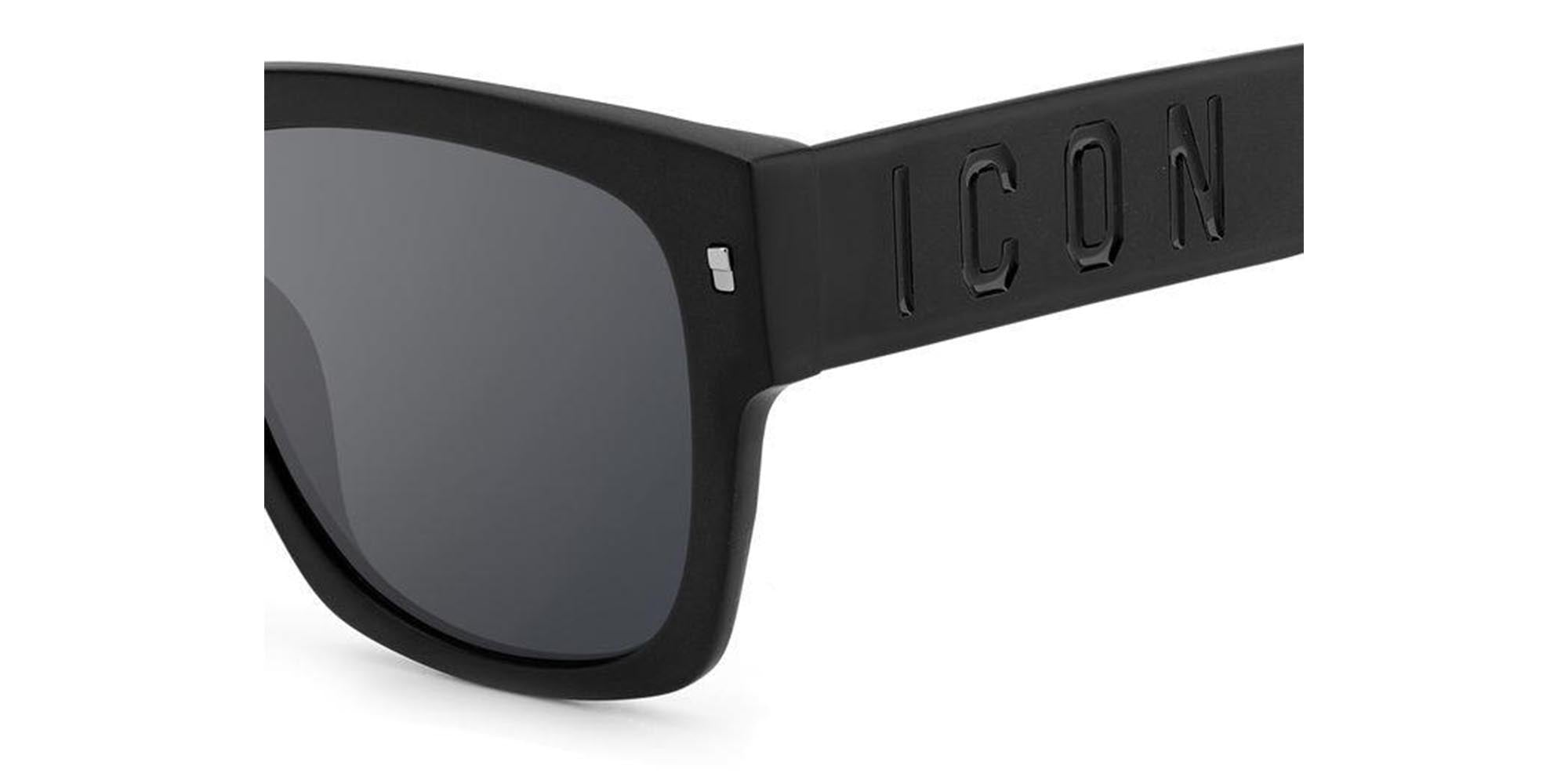 DSQUARED2 Icon 0004/S Sunglasses - Polarized UV Protection Aviator Sunglasses for Men & Women - Perfect for Driving, Beach & Outdoor Activities