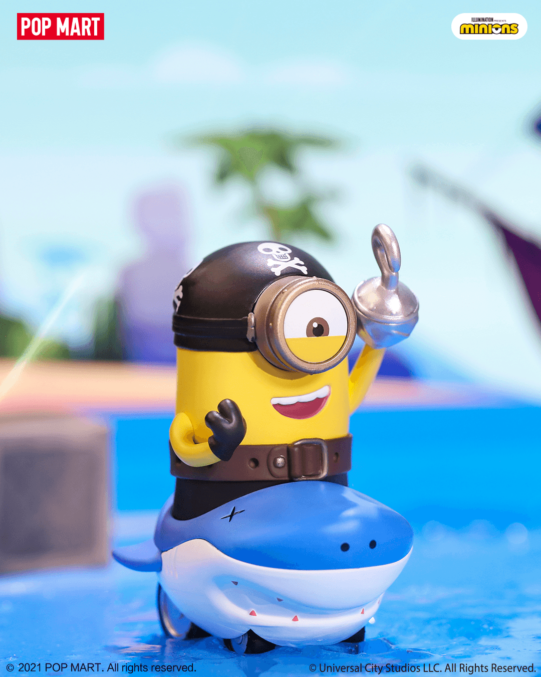 POP MART Minions Rides Series Collectible Figures - Despicable Me Merchandise for Display & Gifts | Perfect for Home Decor, Office Desk, and Fan Collections