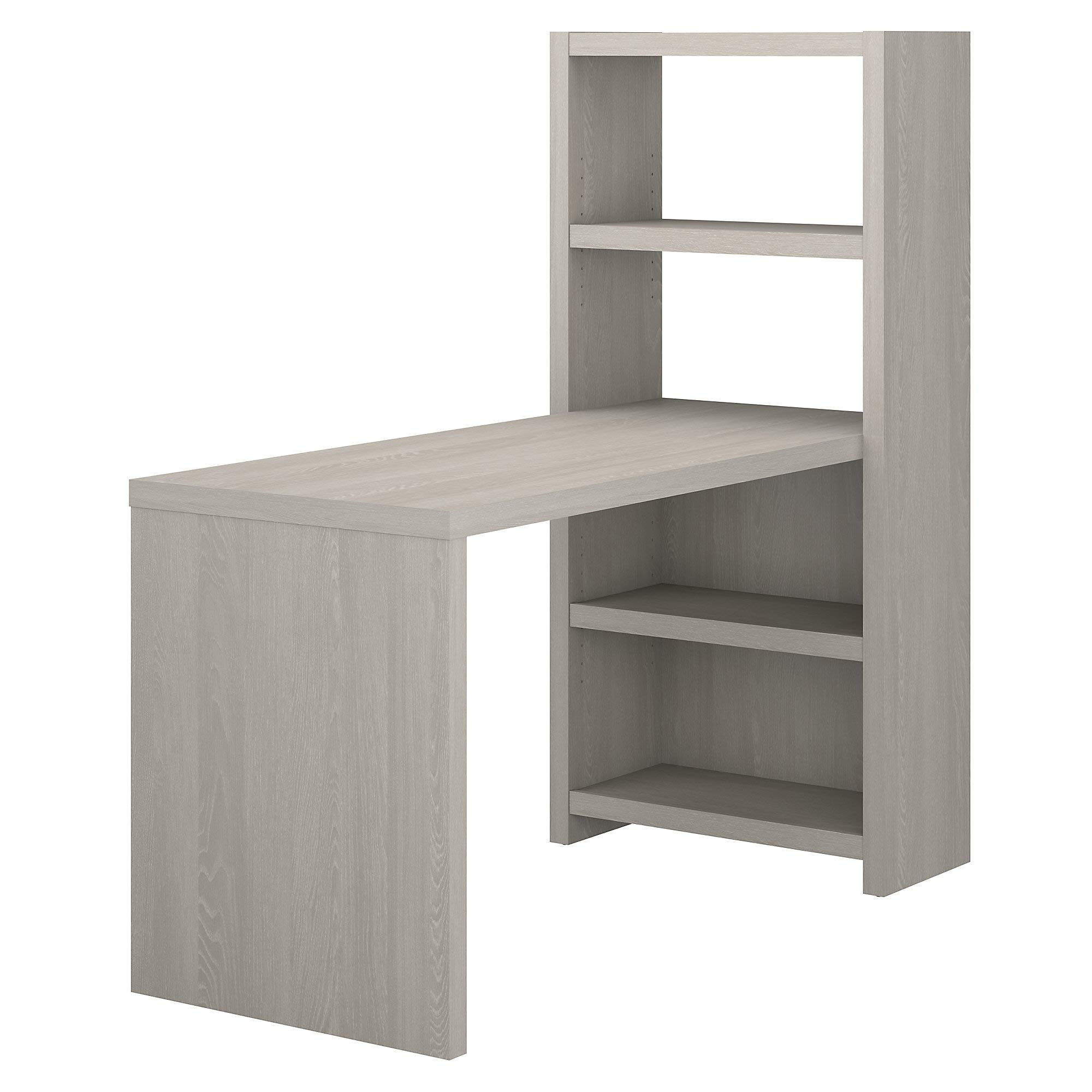 Bush Business Furniture Echo 56W Craft Table - Gray Sand Finish for Home Office, Craft Room & DIY Projects | Durable Work Surface for Sewing, Scrapbooking & Art Studios