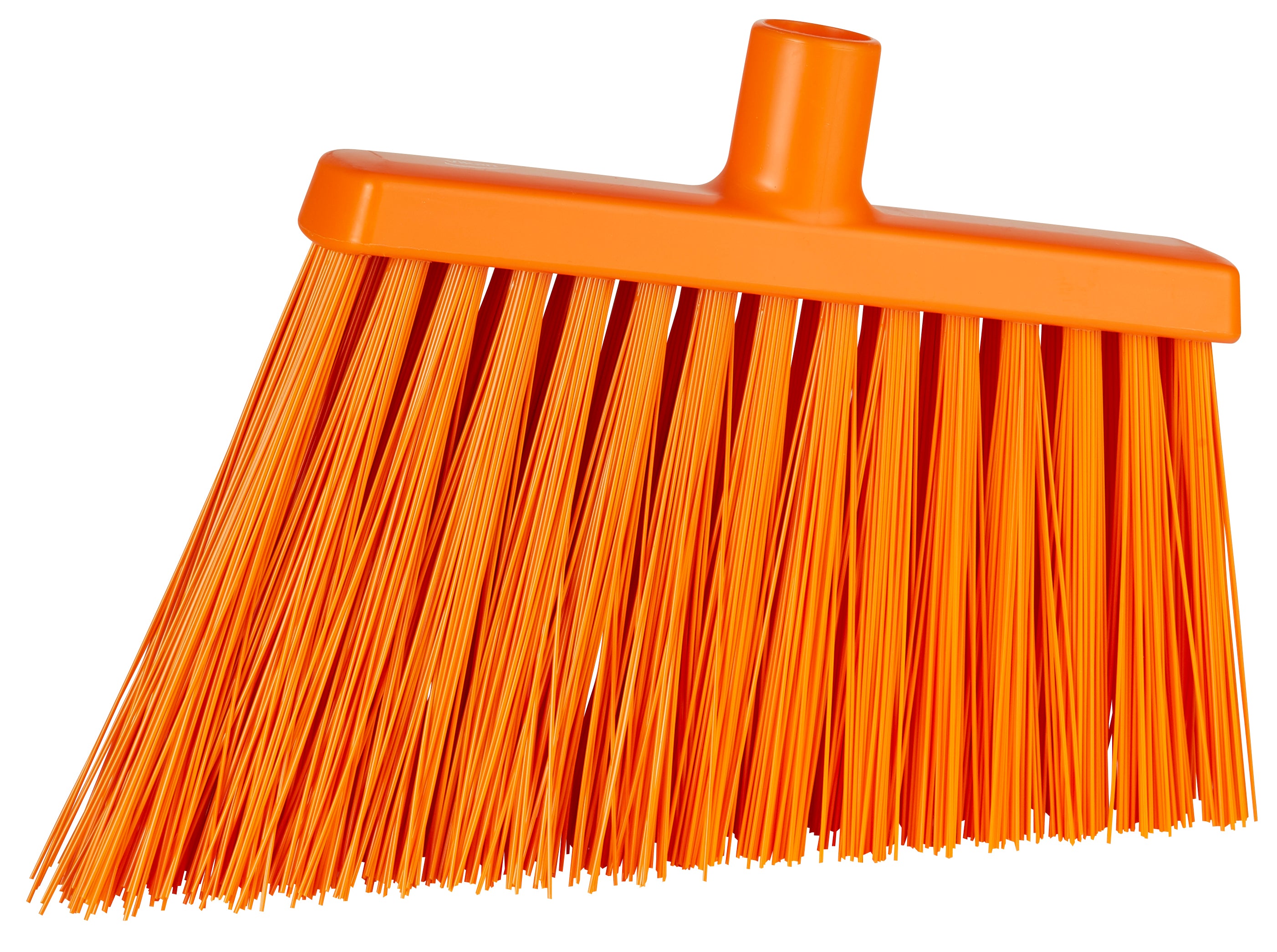 11.5 Inch Vikan Angle Cut Broom - Heavy Duty Cleaning Broom for Hard Floors, Tile & Laminate - Ideal for Home, Kitchen, Garage & Office Cleaning