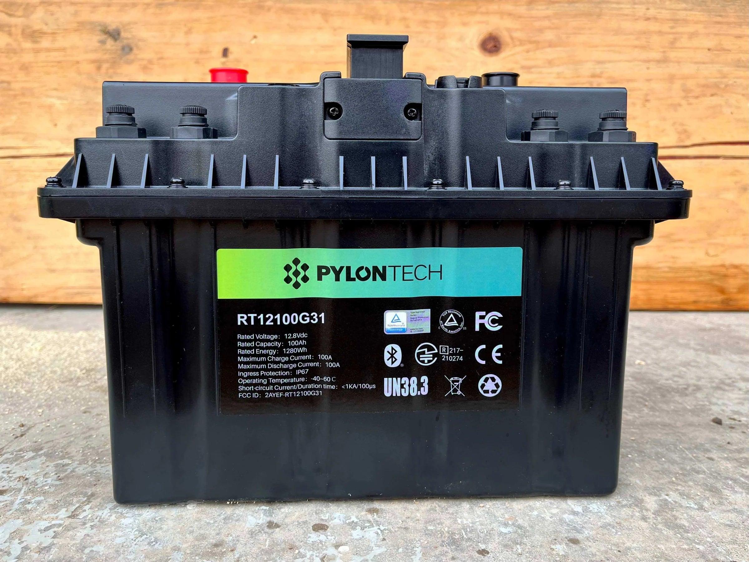 Pylontech RT12100G31 48V 100Ah Smart Lithium Battery for Solar Energy Storage - Home Backup Power & Off-Grid Systems