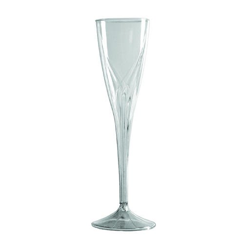 Premium Classicware 6 oz. Clear One-Piece Wine Glasses - Set of 10 - Perfect for Dinner Parties, Wine Tasting & Home Entertaining