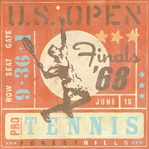 Funny Metal Sign - SIGNCHAT US Open Finals & Crossing Traffic Novelty Sign - 12x12 Inch - Perfect for Home, Office, Bar & Man Cave Decor