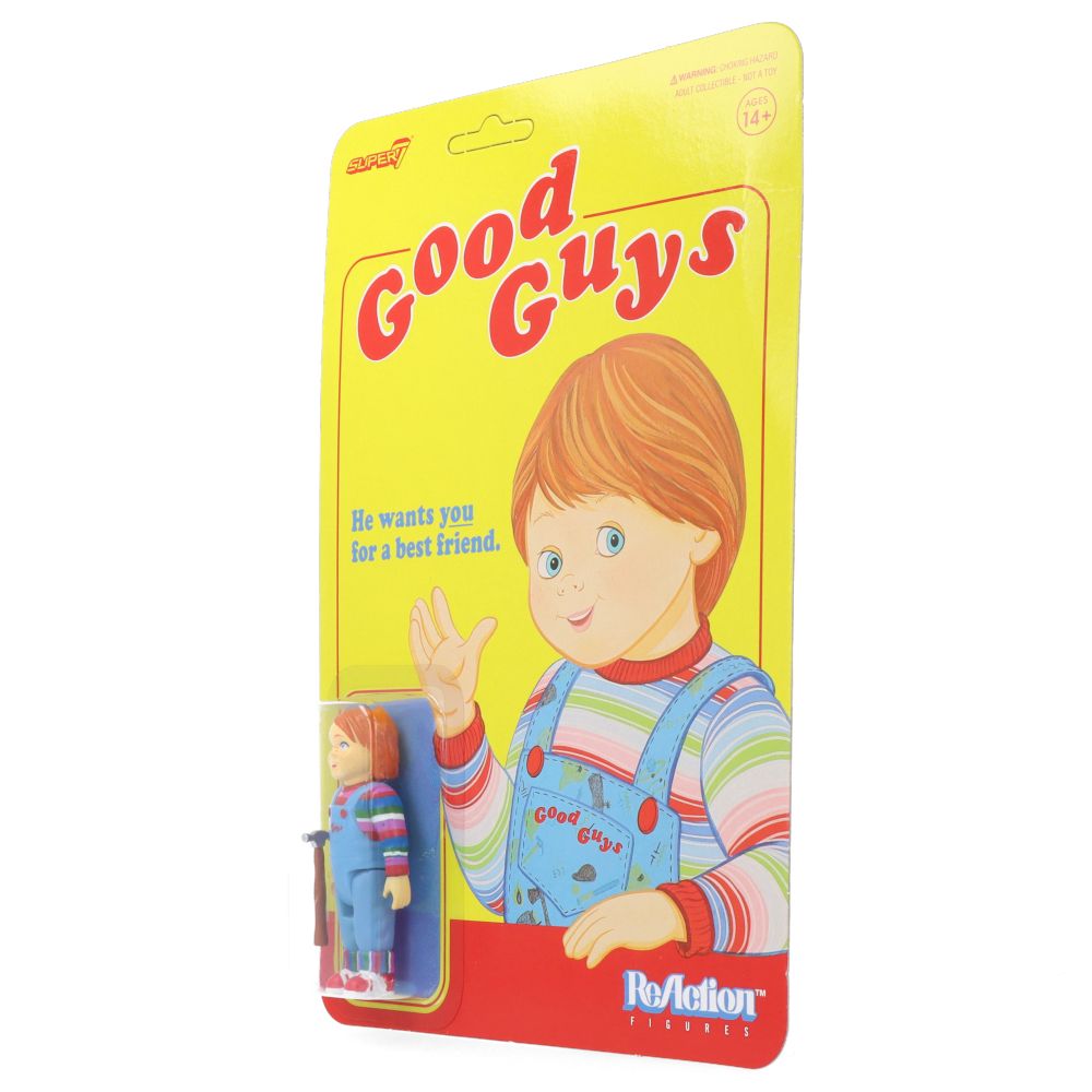 Chucky Good Guys ReAction Figure - Horror Movie Collectible for Halloween Decor & Scary Display