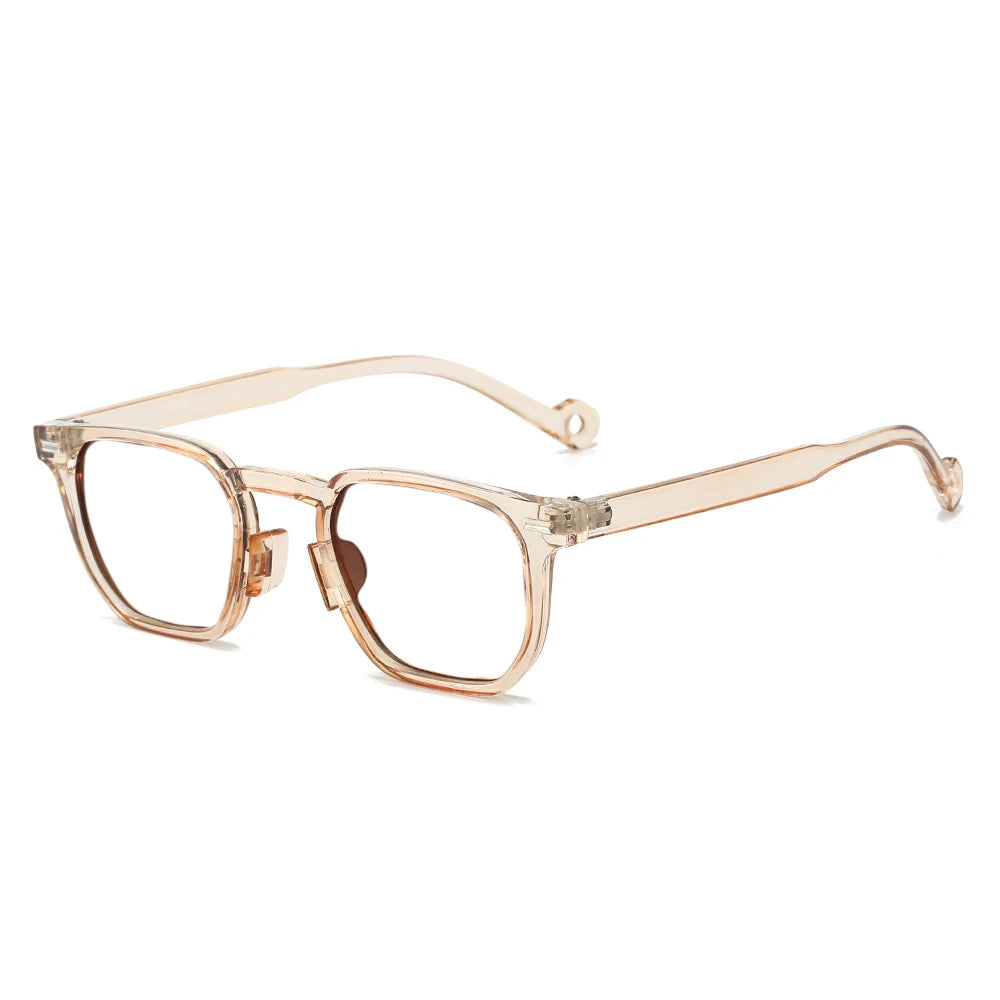 CCspace Unisex Full Rim Square Polycarbonate Reading Glasses R57195 - Fashionable & Durable for Reading, Computer Work & Office Use
