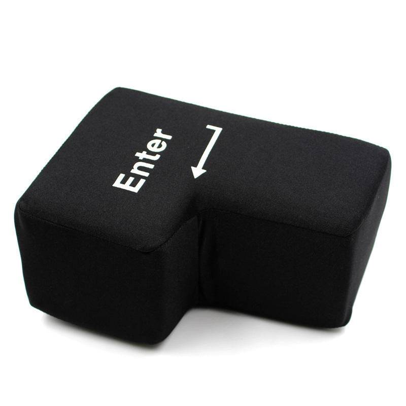 Anti-Stress Key Work Pillow for Adults - Soft & Comfortable Office Stress Relief - Perfect for Desk, Home, or Travel Use