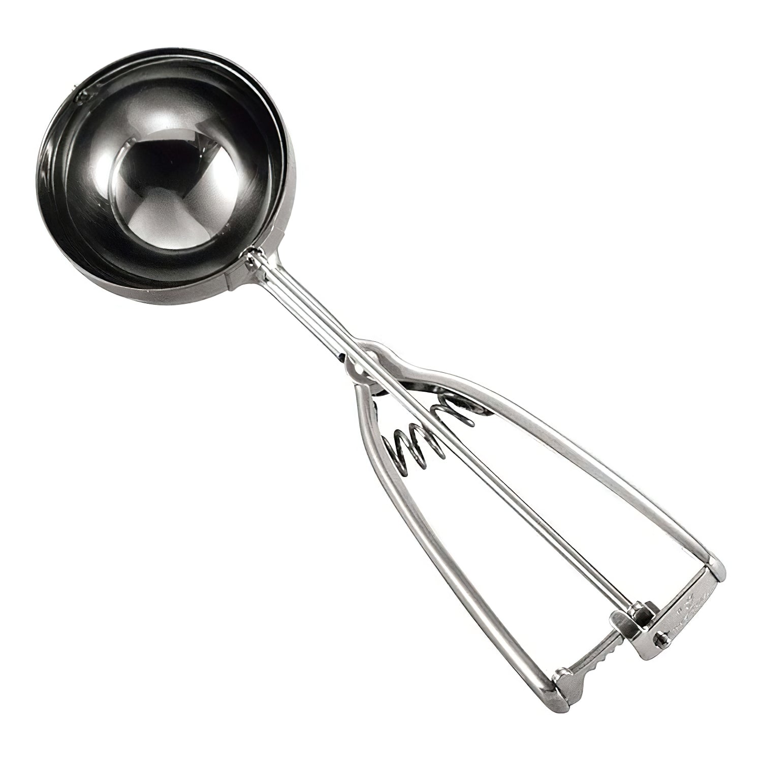 Premium Stainless Steel Ice Cream Scoop - Heavy Duty, Ergonomic Handle for Easy Scooping - Perfect for Ice Cream Parlors, Dessert Shops & Home Use
