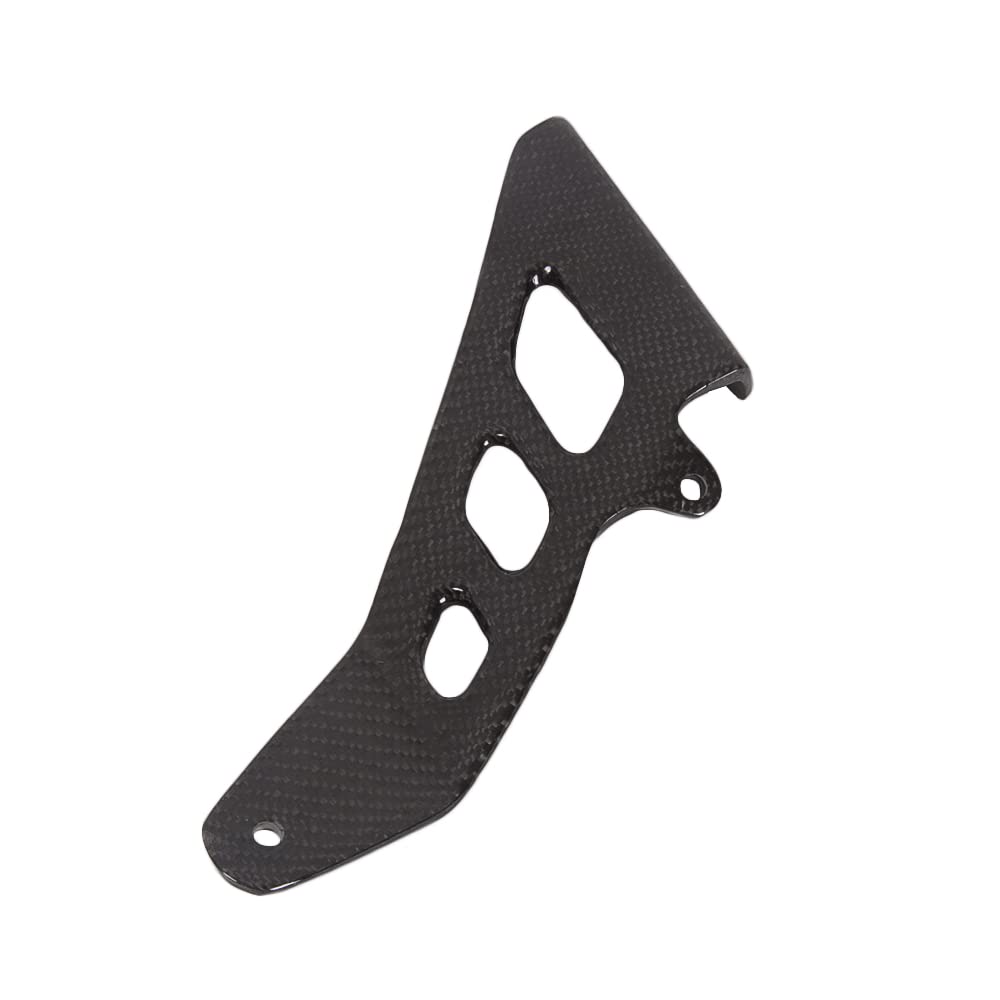 High-Quality Carbon Fiber Motorcycle Exhaust Bracket Hanger - Compatible with Kawasaki Ninja 400 (2018-2023 Models) - Durable Aftermarket Upgrade for Enhanced Performance & Style - Perfect for Street Riding & Track Days