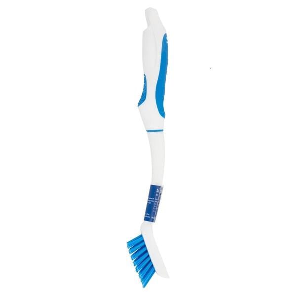 Oates Soft Grip Grout Brush - Heavy Duty Tile Cleaning Brush for Bathroom, Shower & Kitchen - Ergonomic Handle for Easy Scrubbing