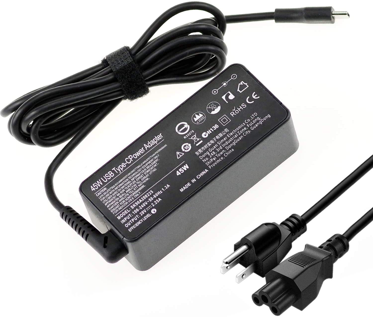 Original AC Adapter Charger for Dell Inspiron 17 7000 Series (7778) 90W Power Supply Cord - Compatible with Dell Inspiron 17 7778 Laptop - Perfect for Home, Office & Travel Use