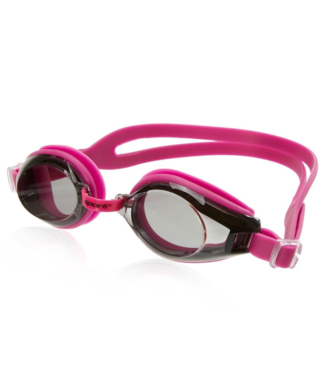 Sporti Unisex Adult Swimming Goggles - Anti-Fog & Shatter-Resistant Swim Goggles for Men & Women with Mirror/Non-Mirror Lens Options | Perfect for Lap Swimming, Triathlon Training & Recreational Water Sports