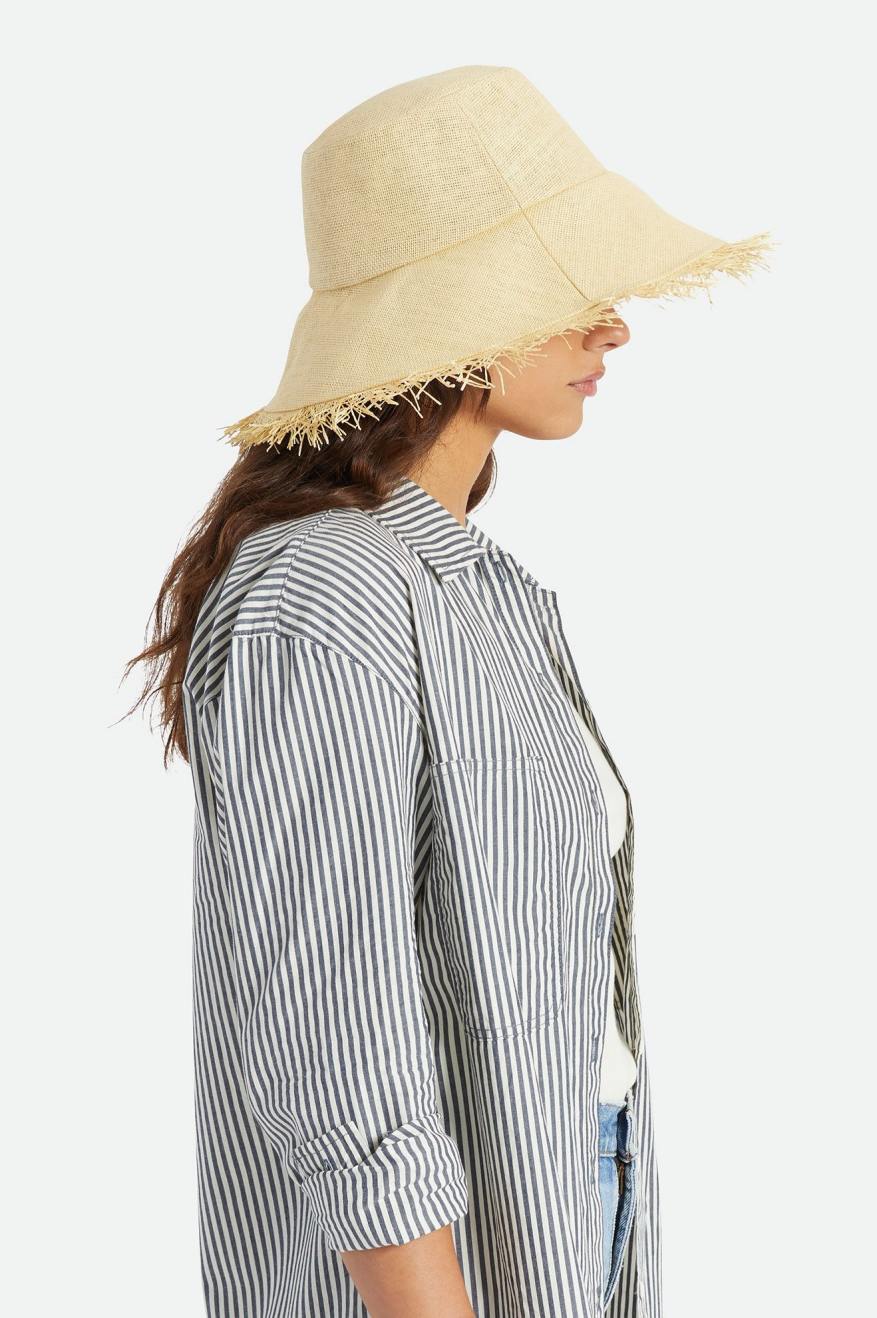 Alice Packable Bucket Hat for Women - Lightweight Travel Sun Hat with UPF 50+ Protection, Foldable & Breathable - Perfect for Beach, Hiking, and Outdoor Adventures (Tan)