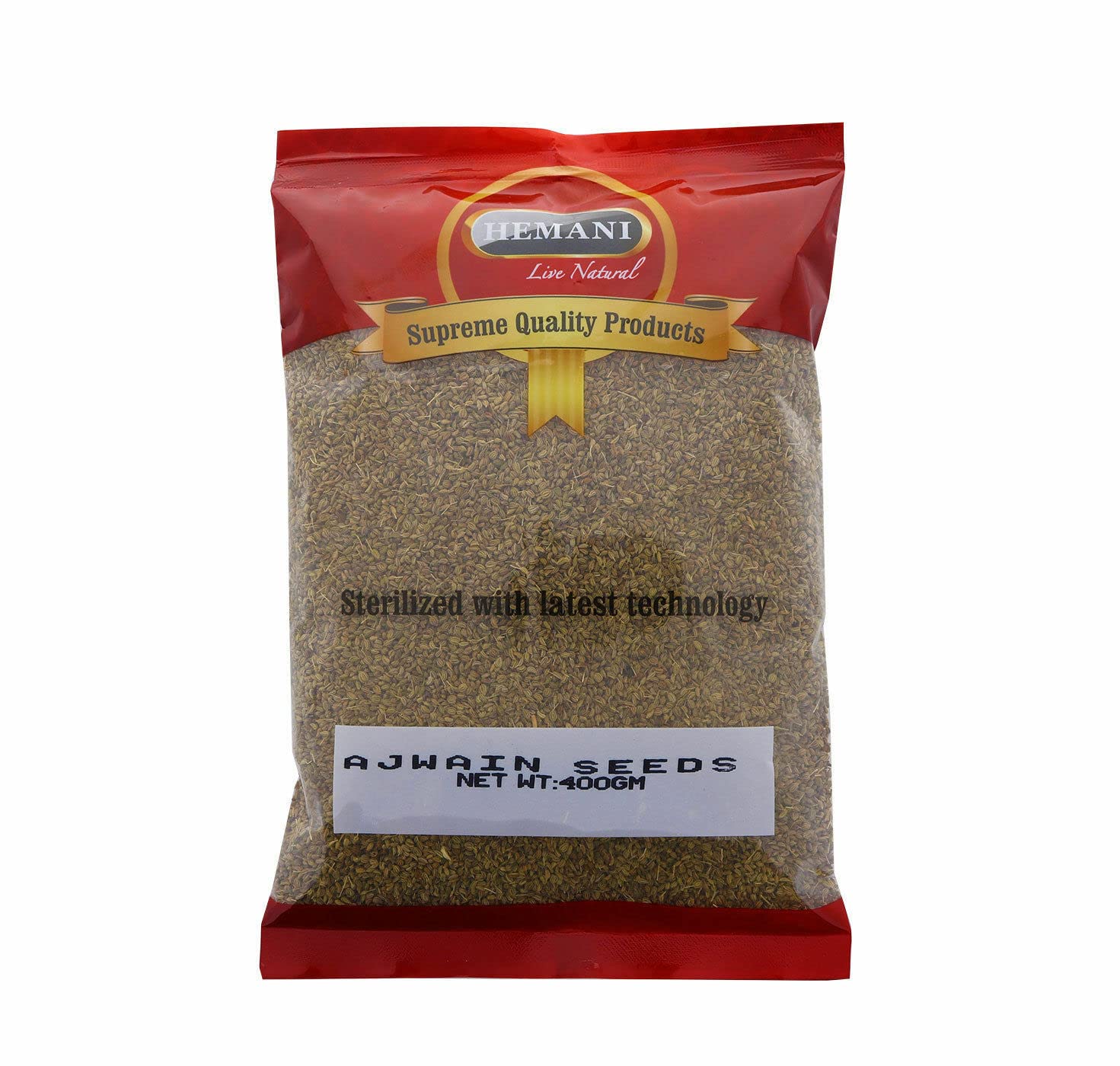 Organic Ajwain Seeds (Carom Seeds) 200g - Premium Quality for Cooking, Digestion Aid & Ayurvedic Remedies - Perfect for Indian Cuisine, Herbal Tea & Home Remedies