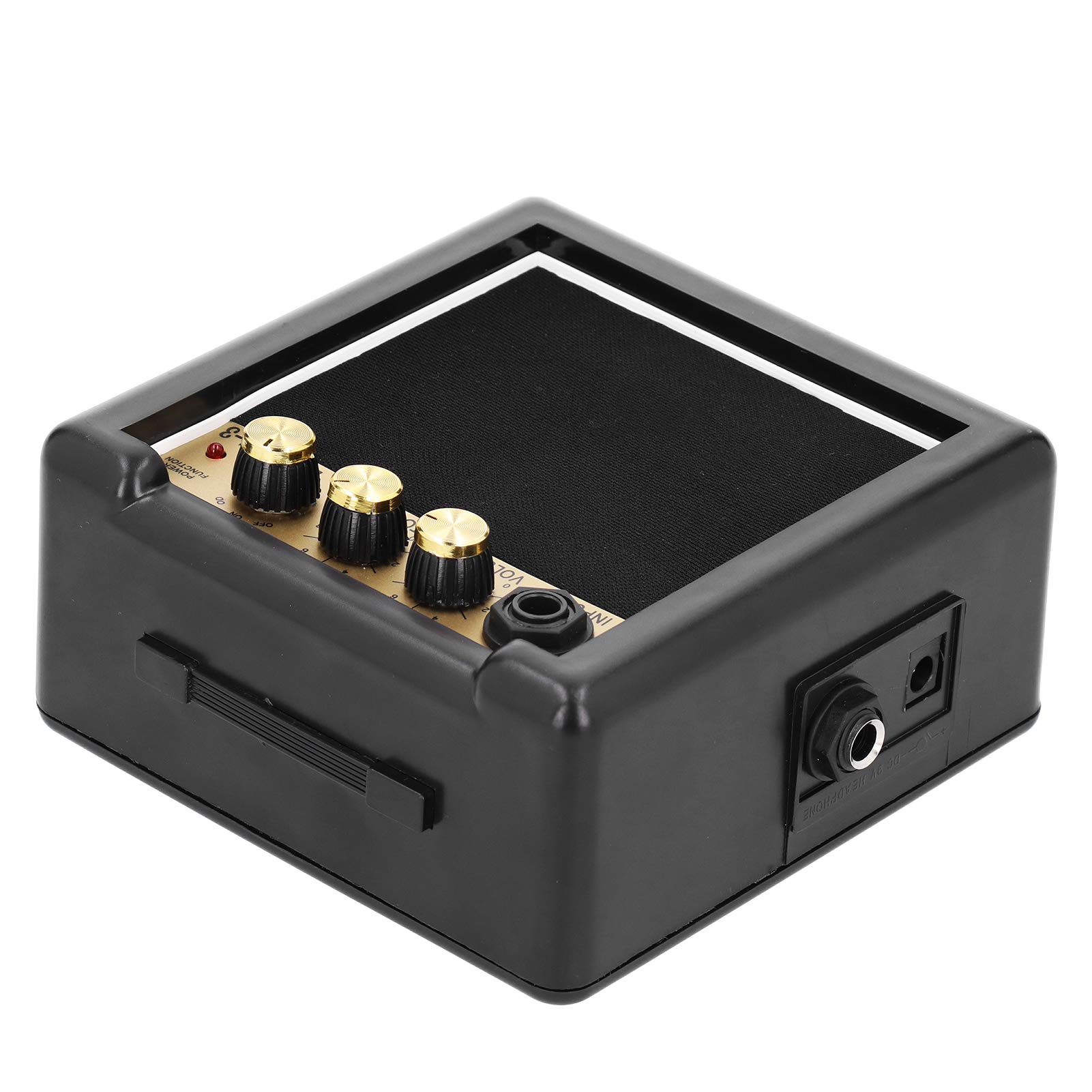 Portable 3W Mini Guitar Amplifier PG-3 for Electric Guitar & Bass - Compact Practice Amp for Home, Studio & Travel Use