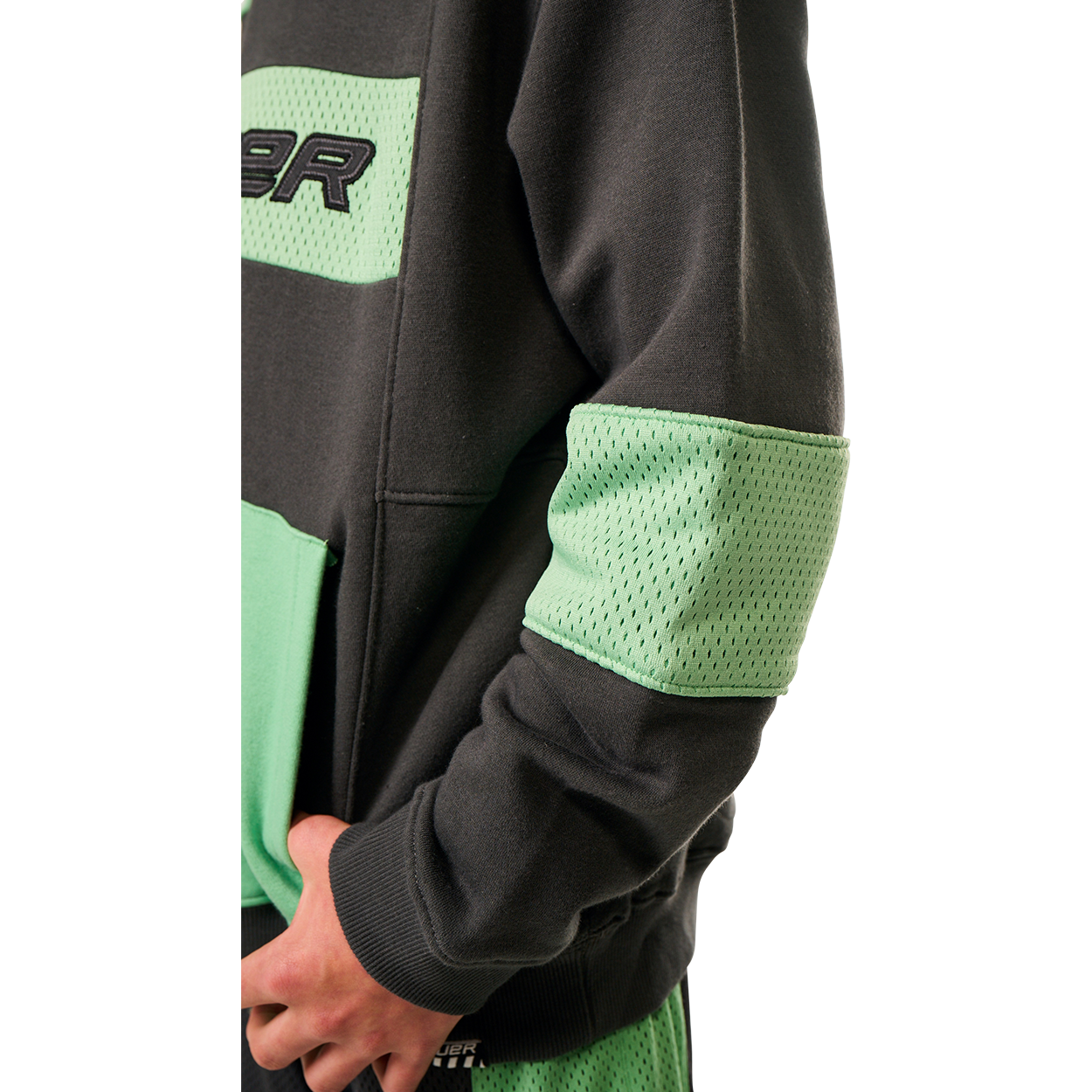 Bauer In The Crease Youth Hockey Hoodie - Warm & Comfortable Pullover for Ice Hockey Players & Fans - Perfect for Games, Practices & Casual Wear
