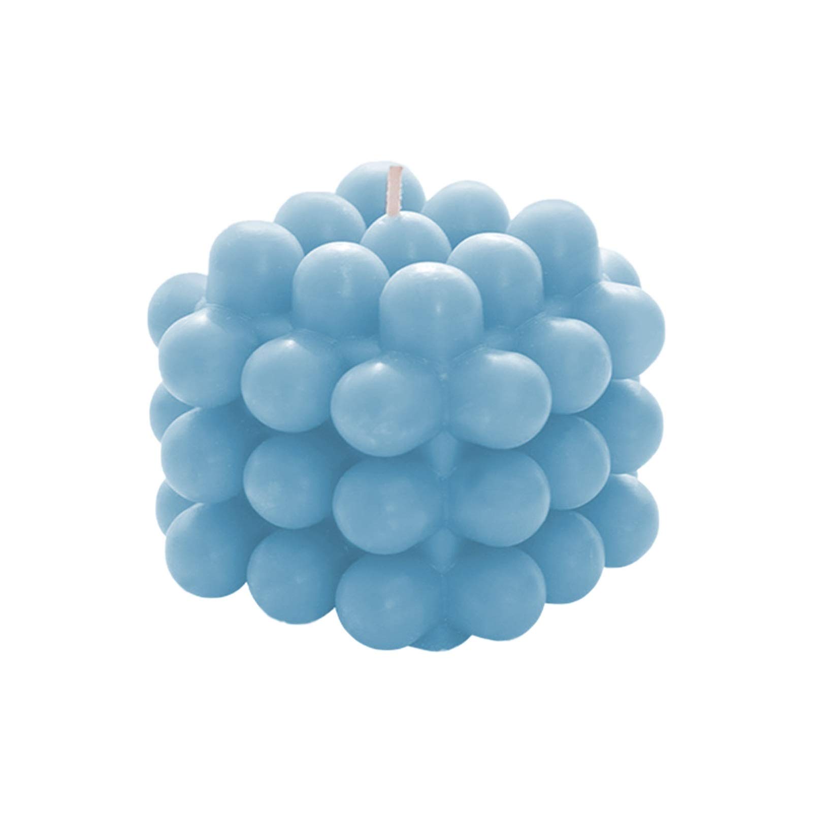 FENGCUANG Bubble Cube Soy Wax Candle - Aromatherapy Scented Candle for Relaxation, Birthday Gifts & Romantic Dates (Blue) | Perfect for Home Decor, Spa Nights & Meditation Spaces