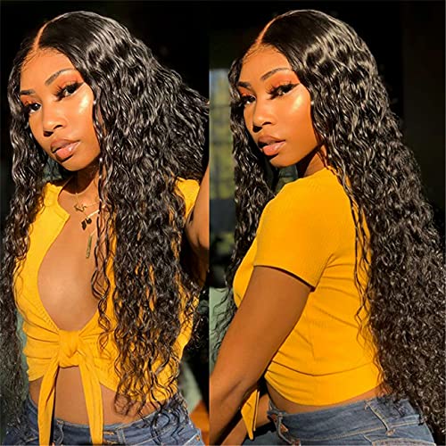 Loose deep wave 5x5 closure wig
