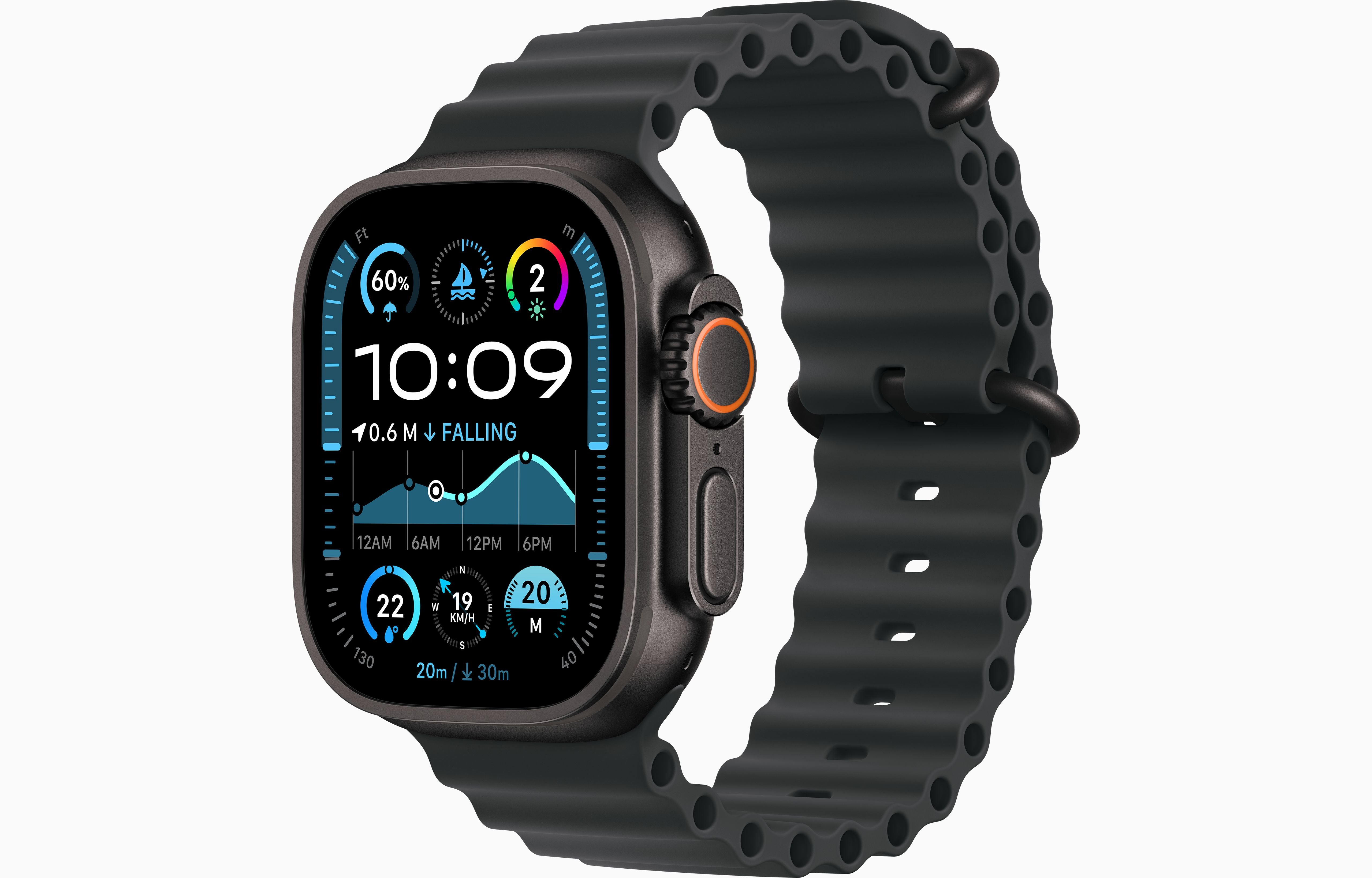 Apple Watch Ultra 2 - GPS + Cellular Smartwatch with Advanced Fitness Tracking & Heart Rate Monitor - Perfect for Outdoor Adventures, Workouts & Daily Wear