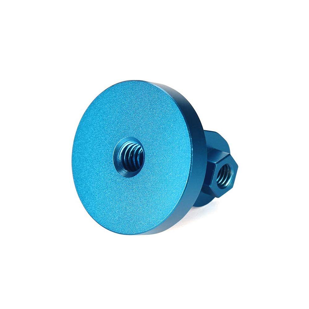 HSU Aluminum Alloy GoPro Tripod Mount with Thumbscrew - Compatible with GoPro Hero 13/12/11/10/9/8/7/6/5/4/3+/3/2/1, AKASO, Campark & Action Cameras - Blue | Perfect for Vlogging, Travel & Outdoor Adventures