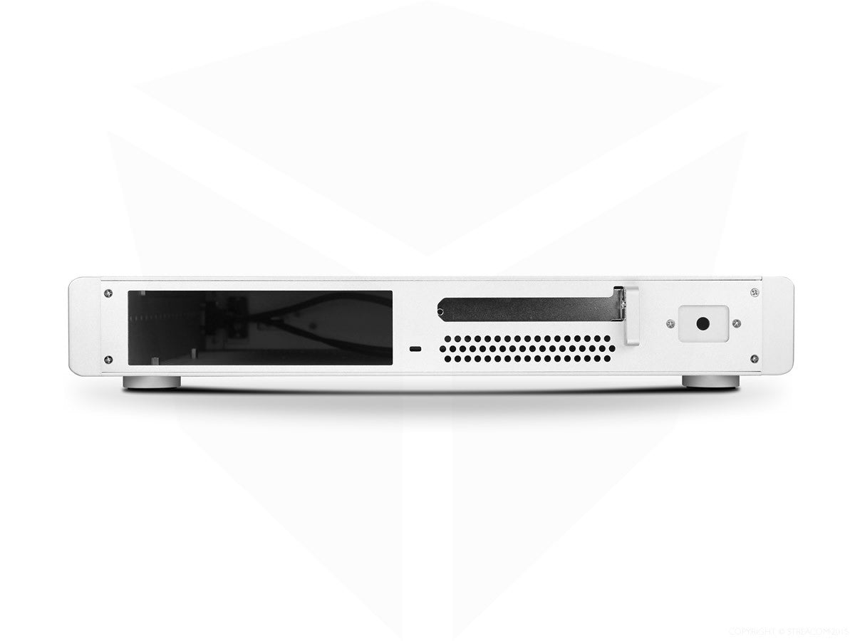 Streacom FC5 Alpha Fanless Mini-ITX PC Case - Ultra Quiet Silent Computer Chassis for Home Theater & Office Workstations