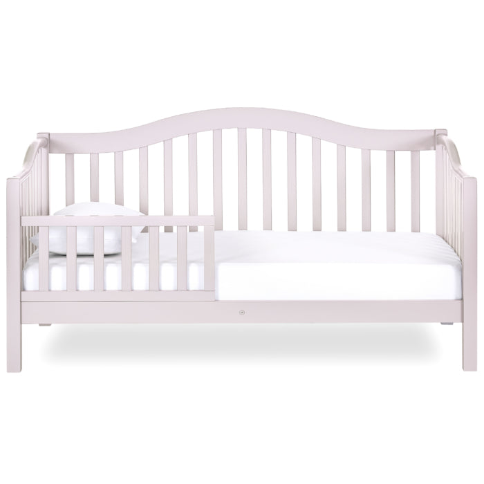 Dream On Me Austin Toddler Day Bed - Convertible Kids Bed with Safety Rails, White - Perfect for Nursery, Playroom & Sleepovers