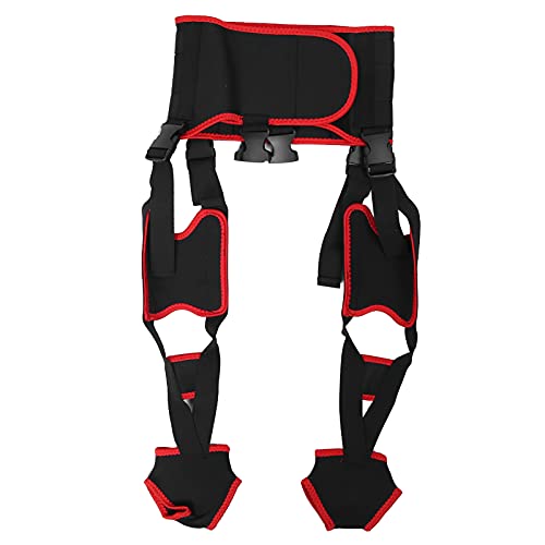 Legs Correction Belt for O/X Leg Posture - Adjustable Elastic Leg Straightener for Men & Women - Perfect for Exercise, Yoga, and Daily Posture Improvement (Large)