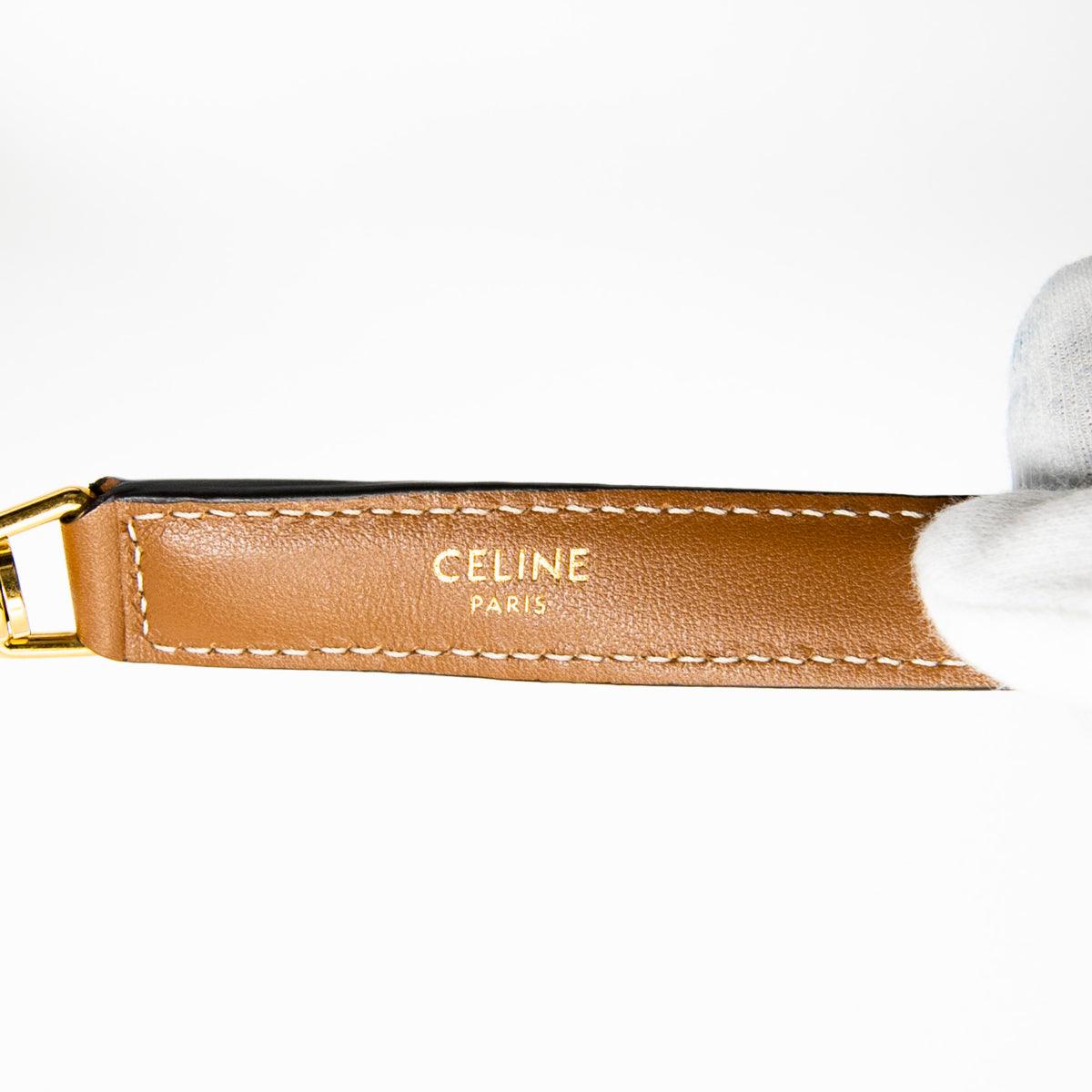 Celine Tan Teen Bucket 16 Bag - Genuine Leather Crossbody Shoulder Bag for Women | Perfect for Travel, Shopping & Everyday Use