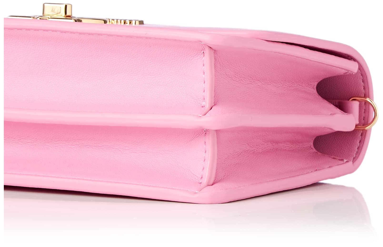 Love Moschino Women's JC4393PP0FKO0 Leather Shoulder Bag - Stylish Designer Handbag for Women, Perfect for Work, Travel & Evening Out