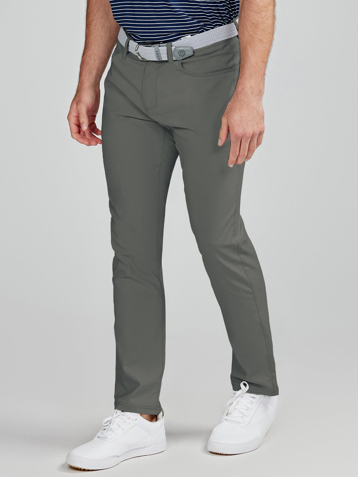 Motion Pant Tailored Fit Granite - Premium Stretch Comfort for Workouts & Active Lifestyle | Ideal for Running, Yoga & Gym